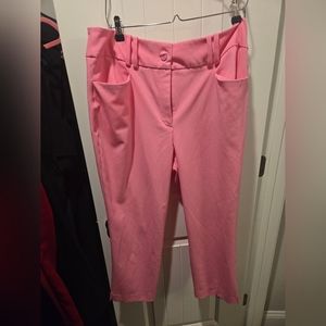 Pink Women's Pants, straight pant also cropped. 14